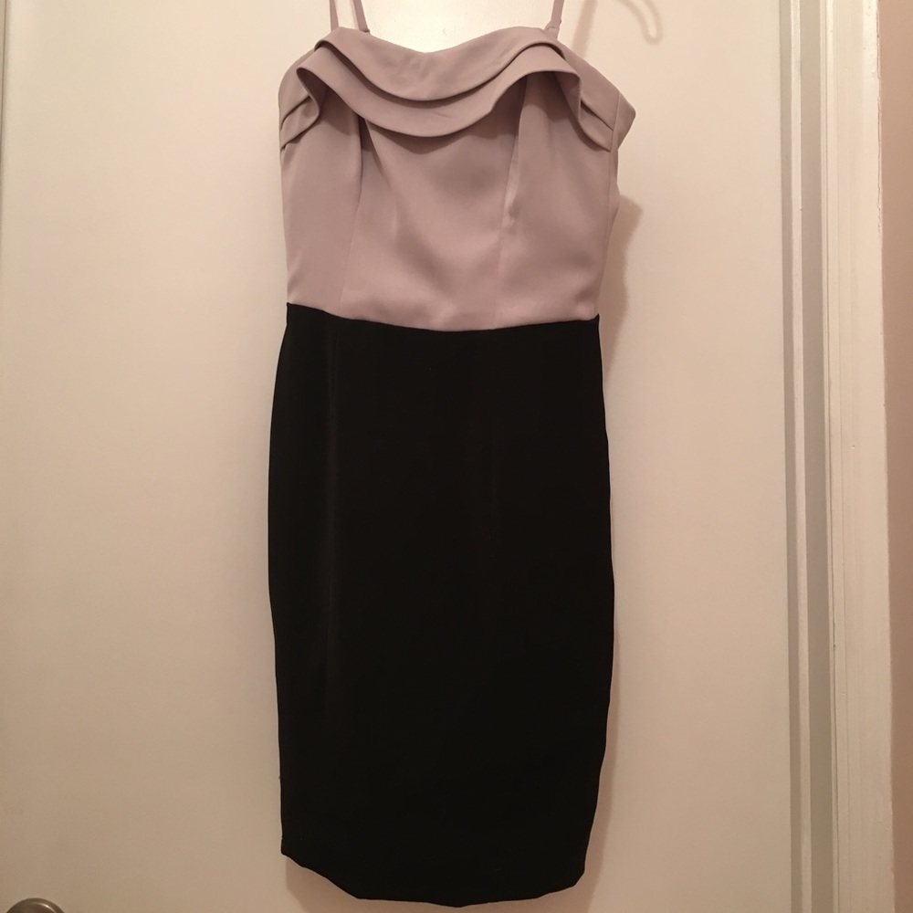 Strapless // spaghetti strap dress